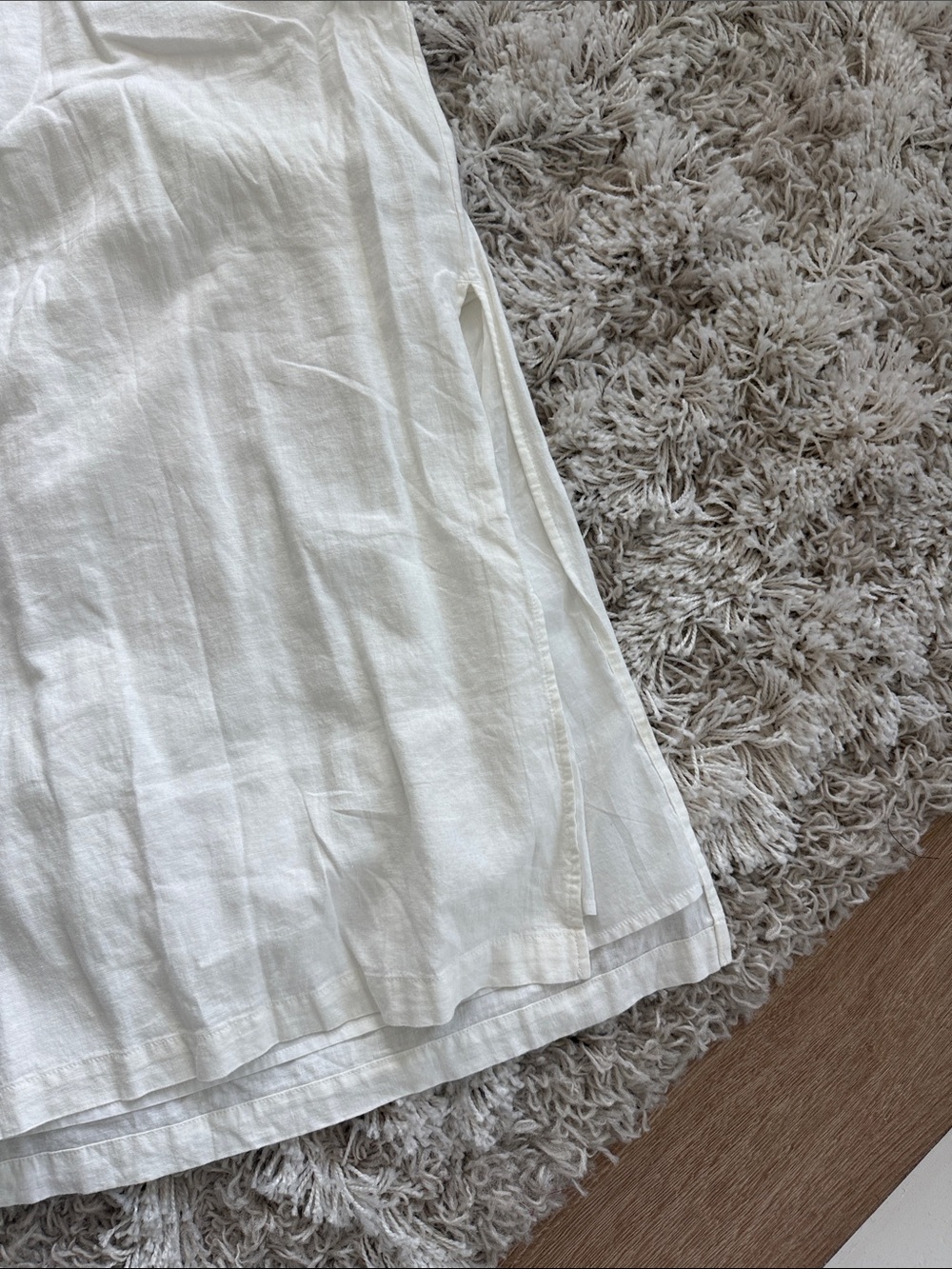 GAP White Linen Cotton Skirt Set - Picture 6 of 10